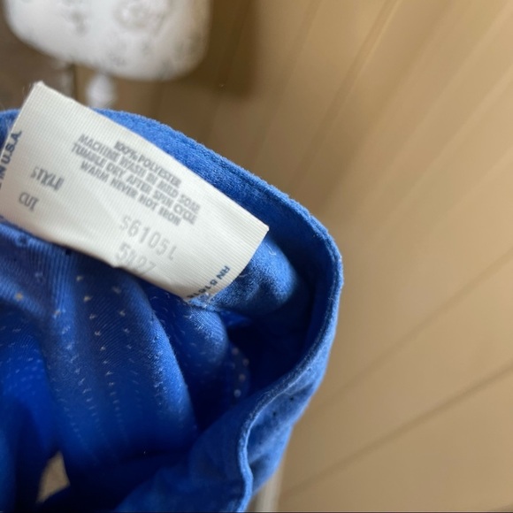 Vintage Mens Bonnie Sportswear California Large Blue Purple Full Zip Jacket - Picture 4 of 5